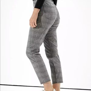 AE Plaid Mom Pants